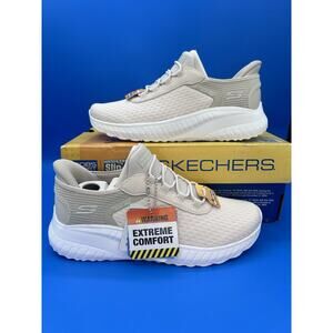 Skechers Bobs Sport Squad Chaos Women's Slip In Slip Ons Shoes Sneaker Sz 5